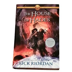 The House of Hades First Edition 2013 Rick Riordan Hardcover Disney Book 4 New